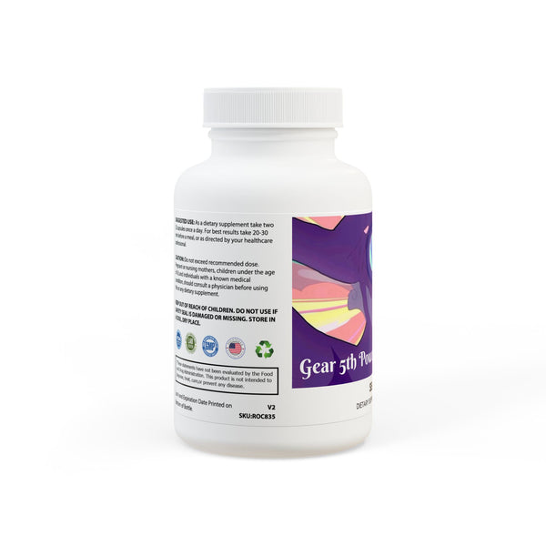 Gear 5 Sea Moss Supplement – Vitality & Energy Boost (60 Capsules)